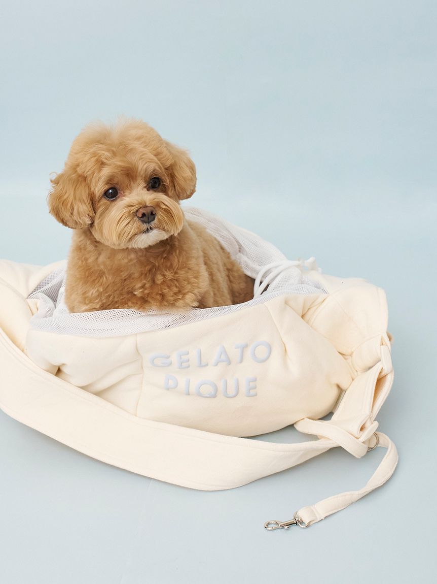 ジェラピケ 【CAT&DOG】裏毛スリング バッグ CAT&DOG】裏毛スリング(バッグ・ポーチ)｜ルームウェア・パジャマ通販