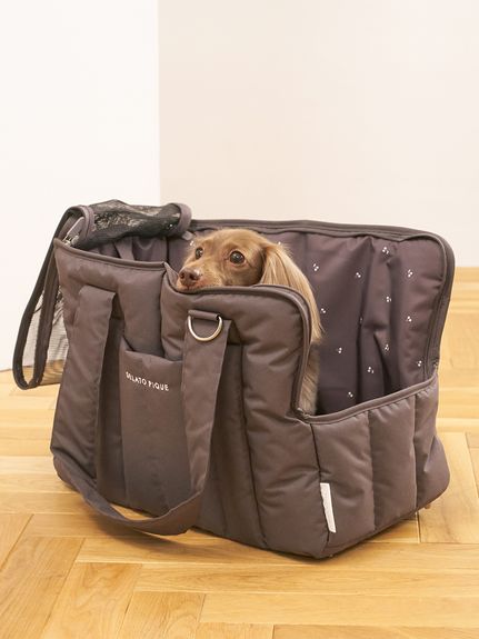 CAT&DOG】キルティングキャリーバック(バッグ・ポーチ)｜ルームウェア