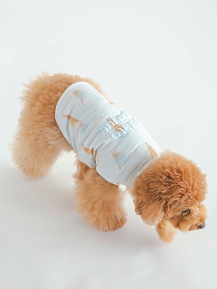 【CAT&DOG】【販路限定商品】アイス柄COOLプルオーバー(BLU-S)