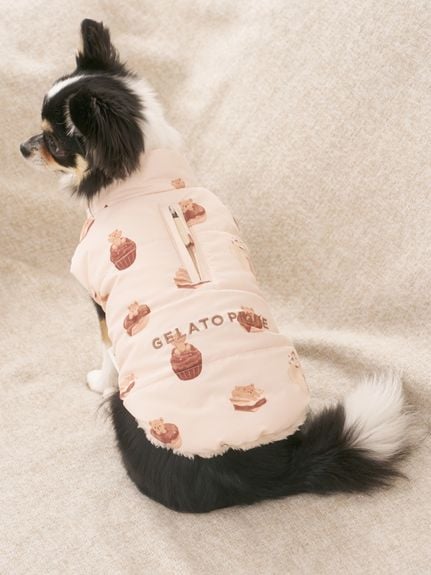 gelato pique 犬イラスト パジャマ /ルームウェア ジェラートピケ レディース SLEEPING DOGワンポイントロンT