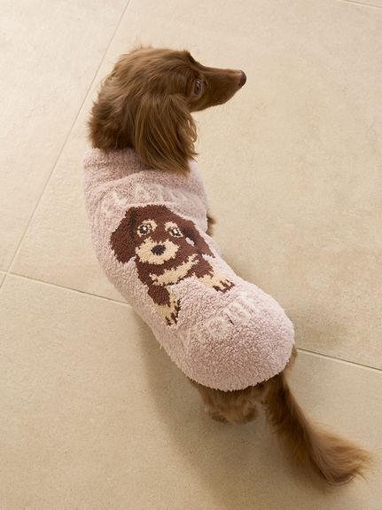 CAT&DOG】ベビモコダックスフンドジャガードプルオーバー(ウェア CAT&DOG】ベビモコダックスフンドジャガードプルオーバー(ウェア