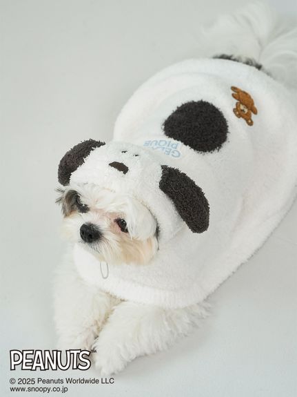 紙タグ付 新品 ジェラートピケ スヌーピー ベビモコ ルームウェア F 紙