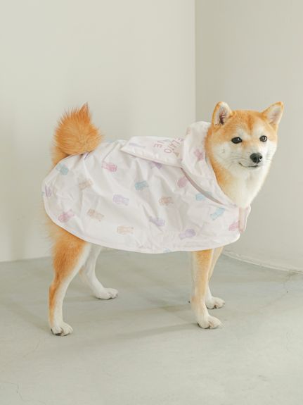 【CAT&DOG】ラージサイズレインポンチョ