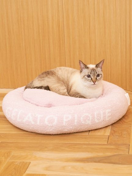 ジェラートピケ　ルームウェア パジャマ CAT セール】CATワンポイントロンT（ルームウェア/パジャマ