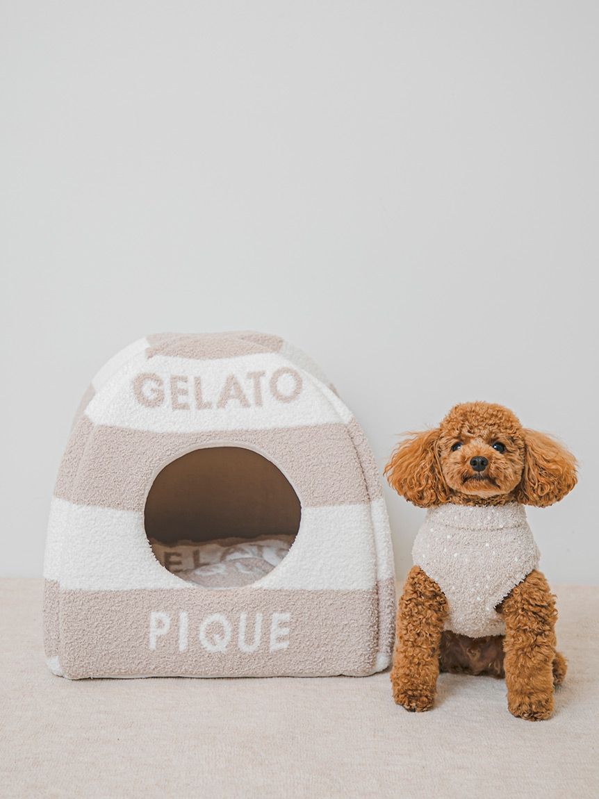 ジェラートピケ　ペットベッドハウスused ジェラートピケ ペットベッドハウスused gelato pique