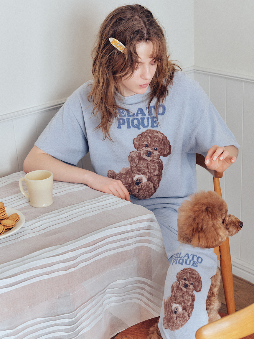 CAT&DOG】ドッグジャガードプルオーバー(ウェア)｜ルームウェア