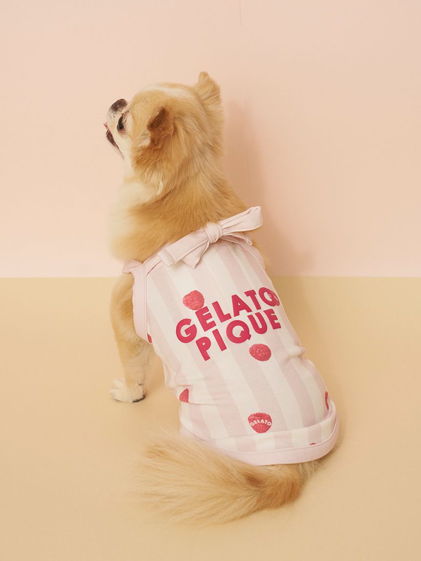 CAT&DOG】【接触冷感】 ストライプ柄Coolingプルオーバー(ウェア