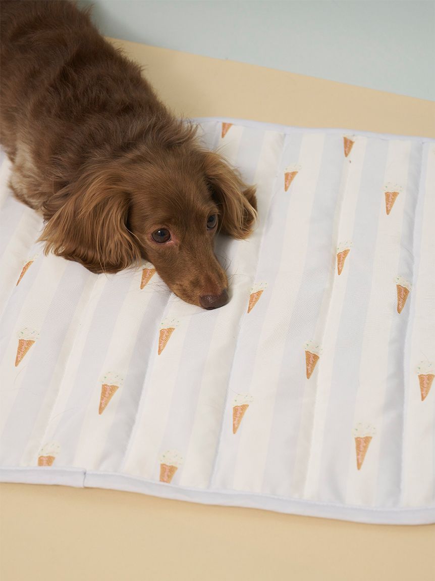 CAT&DOG】【接触冷感】 Coolingマット(ベッド・ハウス)｜ルームウェア