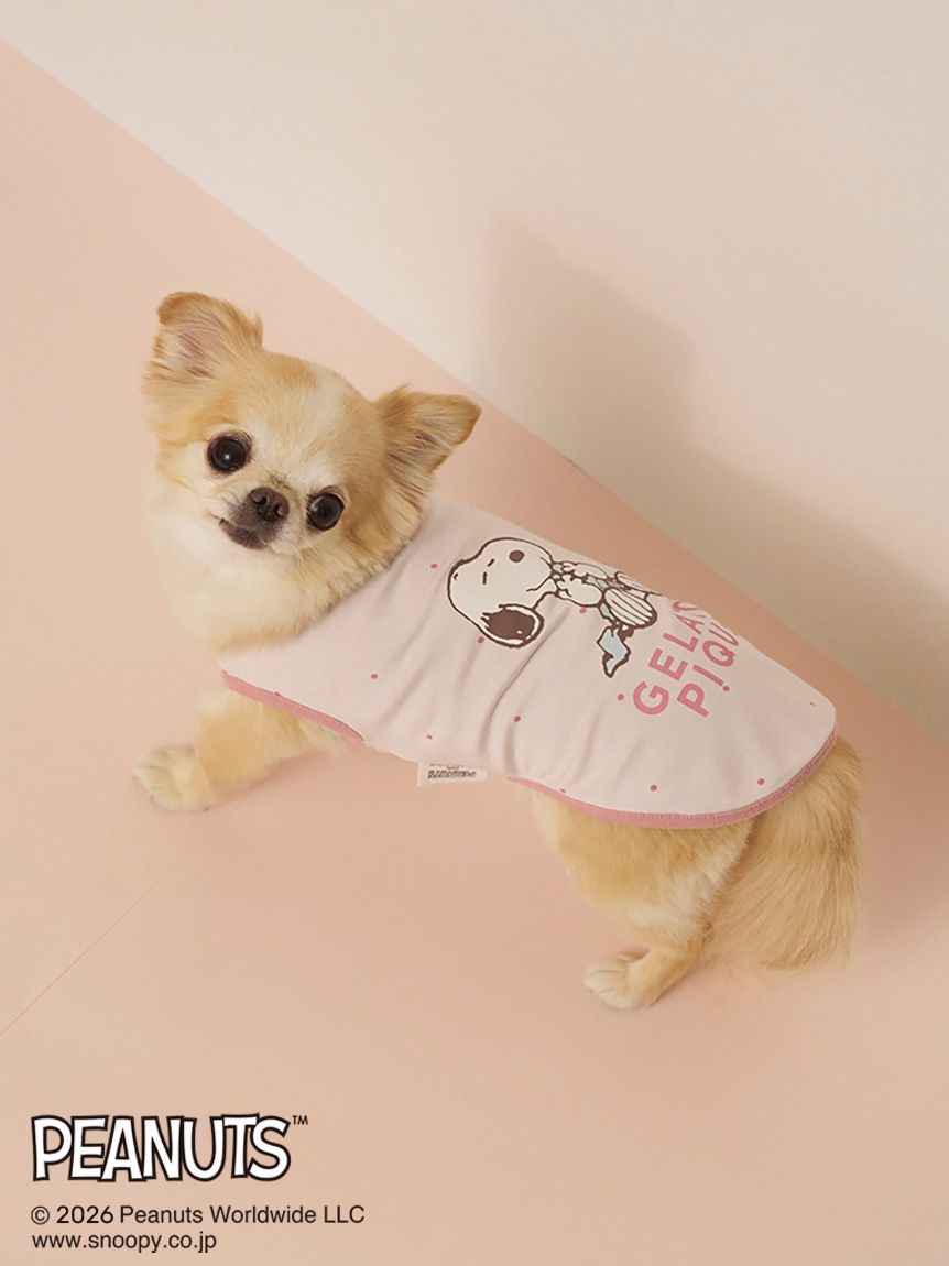 PEANUTS】【CAT&DOG】【接触冷感】Coolingプルオーバー(ウェア