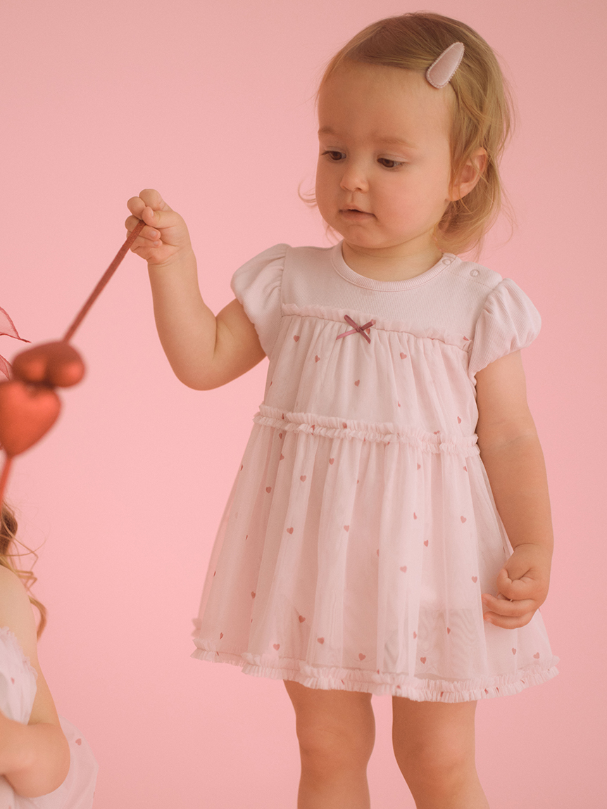 gelato pique Baby スターチュールロンパース& スタイ　新品 楽天市場】【BABY】スターチュールロンパース gelato pique
