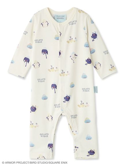 【ドラゴンクエスト】アソートモンスター総柄ロンパース　80サイズ　2種セット ドラゴンクエスト】【ベビー】アソートモンスター総柄ロンパース