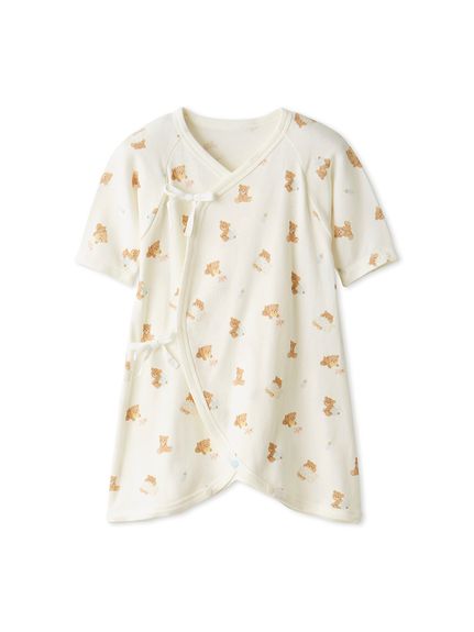 新品 未使用【gelatopiqué】ジェラピケ ベビー服 肌着 ロンパース 新生児】ぬいぐるみモチーフ短肌着(新生児 (50cm))｜ルーム