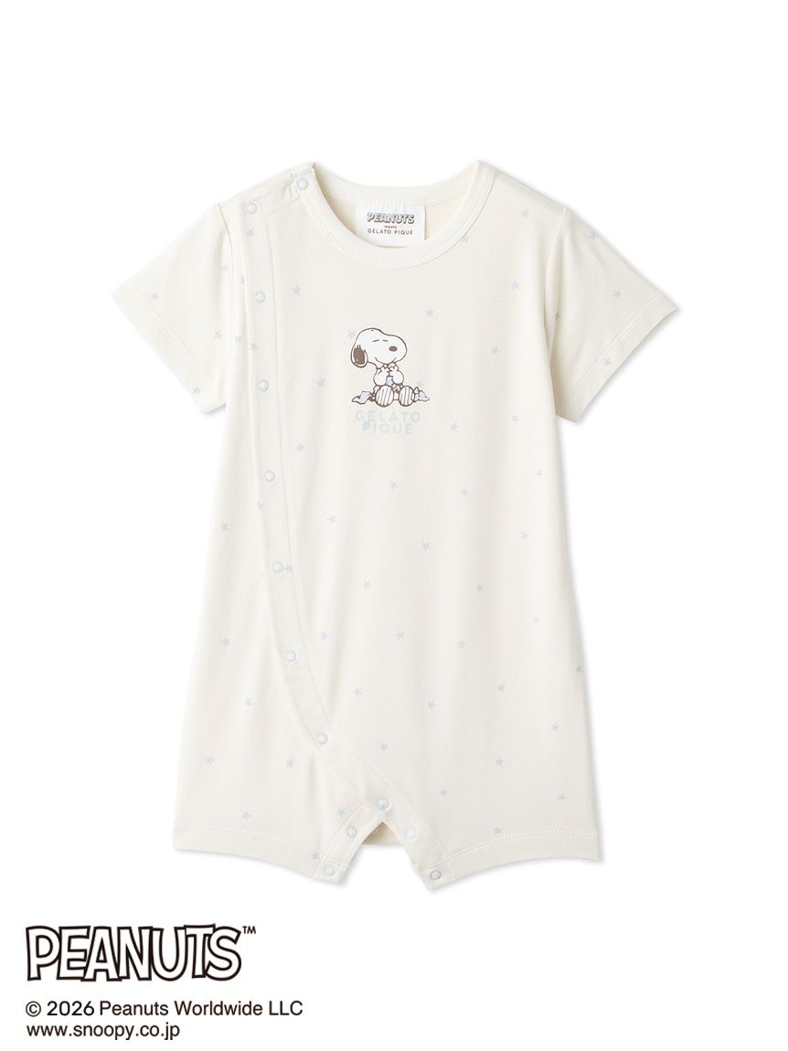 PEANUTS】【BABY】【接触冷感】ロンパース(ロンパース)｜ルームウェア