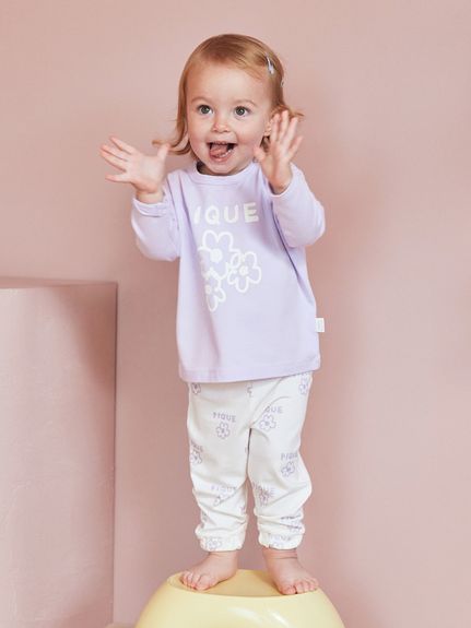 ジェラートピケ gelatopique リトルローズ ルームウェア セット 楽天市場】ジェラートピケ gelato pique 接触冷感 ロゴTシャツ&リブ