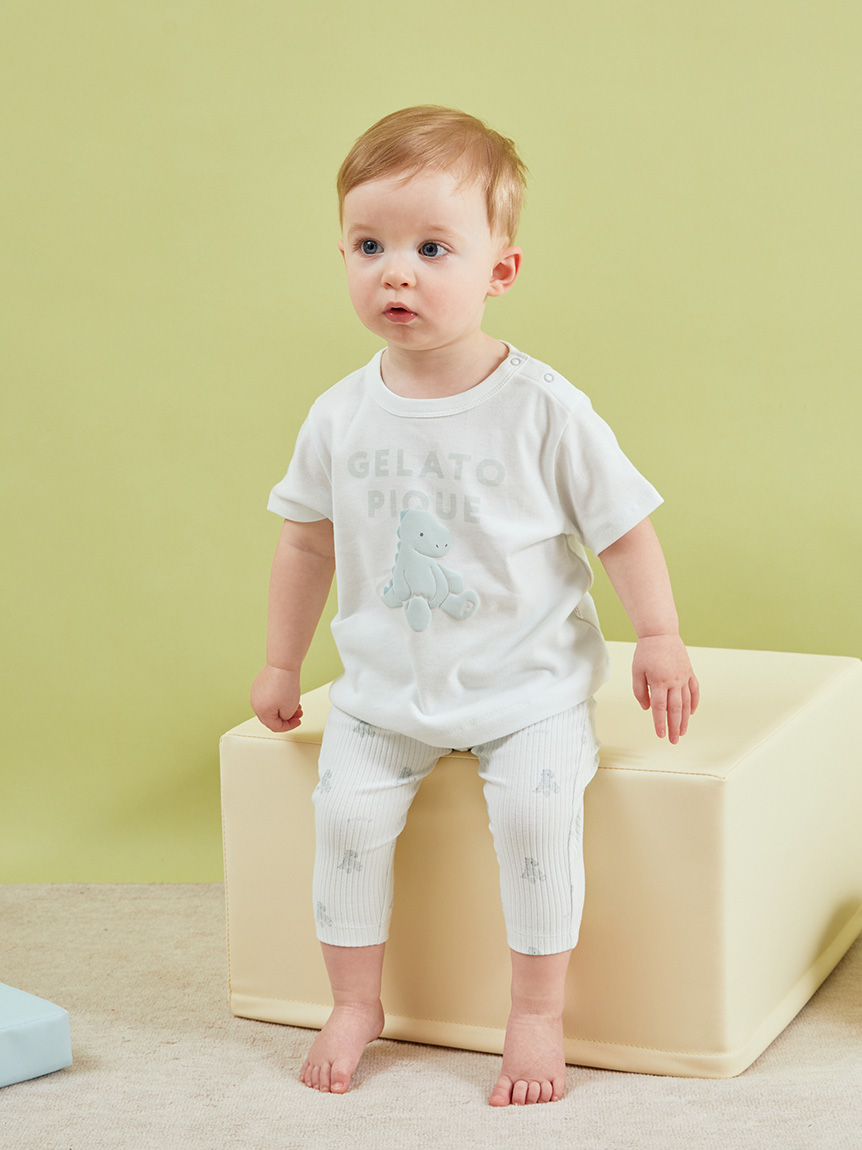 みいこママページ　ジェラートピケうさぎちゃんパンツ BABY】ぬいぐるみ柄レギンスパンツ(ロングパンツ)｜ルームウェア