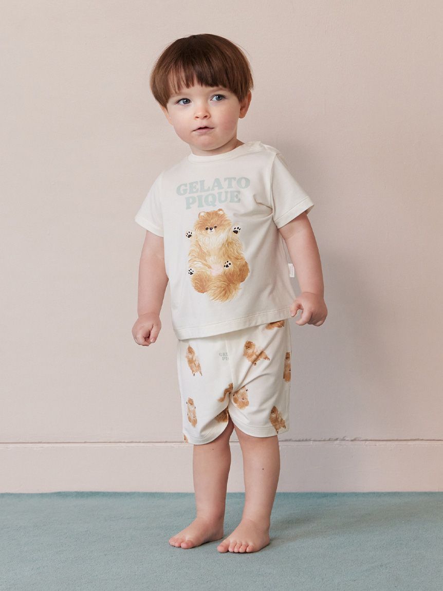 BABY】ドッグ柄ショートパンツ(ショートパンツ)｜ルームウェア
