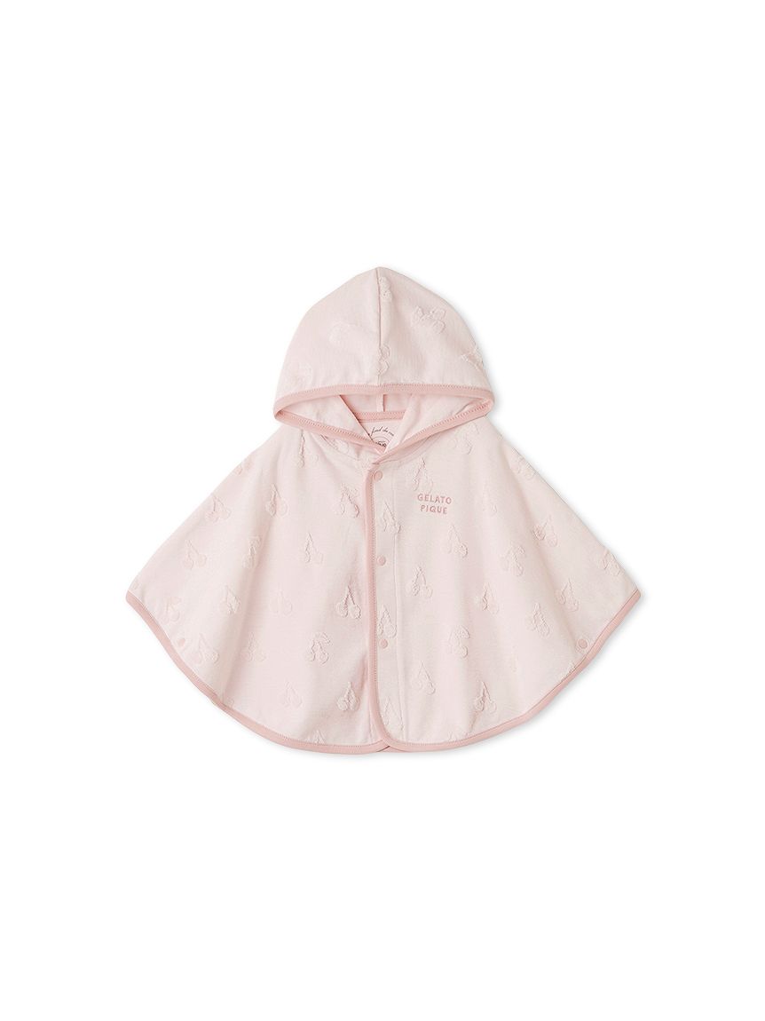 未使用 タグ付き 現行 GELATO PIQUE 80 ポンチョ ジェラート ピケ キッズ＆ベビー GELATO PIQUE KIDS & BABY