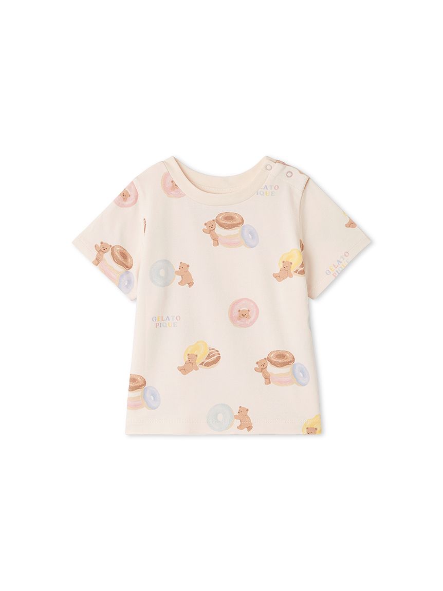 PEANUTS】SNOOPY×BEAR ワンポイントロンT(カットソー・Tシャツ