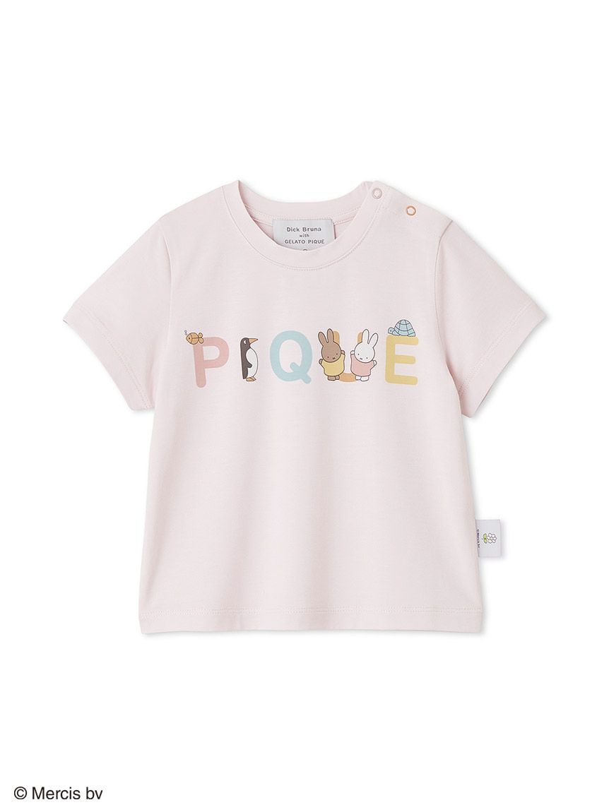 ジェラートピケ　接触冷感　ミッフィー　ワンポイントTシャツ Dick Bruna】【接触冷感】ワンポイントTシャツ(カットソー・T