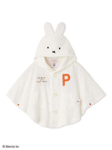 新品未開封 Dick Bruna ベビモコ パーカ&ショートパンツセットホワイト Dick Bruna】【BABY】miffy パイルポンチョ(ポンチョ・パーカ