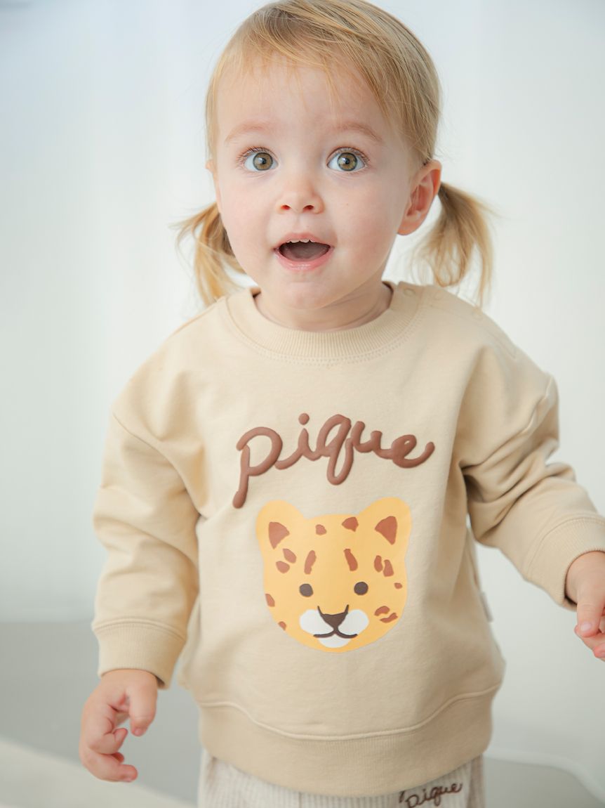 BABY】裏毛ワンポイントプルオーバー(カットソー＆Tシャツ)｜ルーム