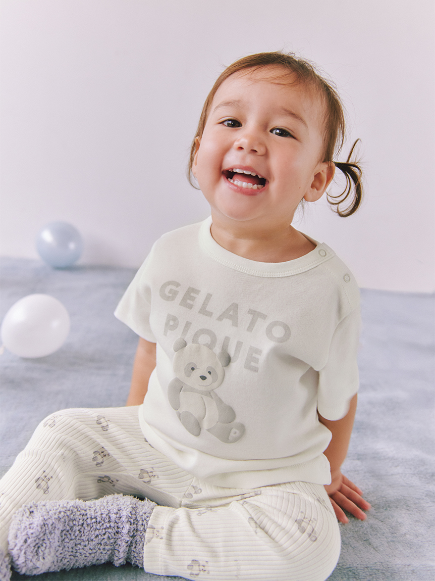 BABY】ぬいぐるみワンポイントTシャツ(カットソー＆Tシャツ)｜ルーム
