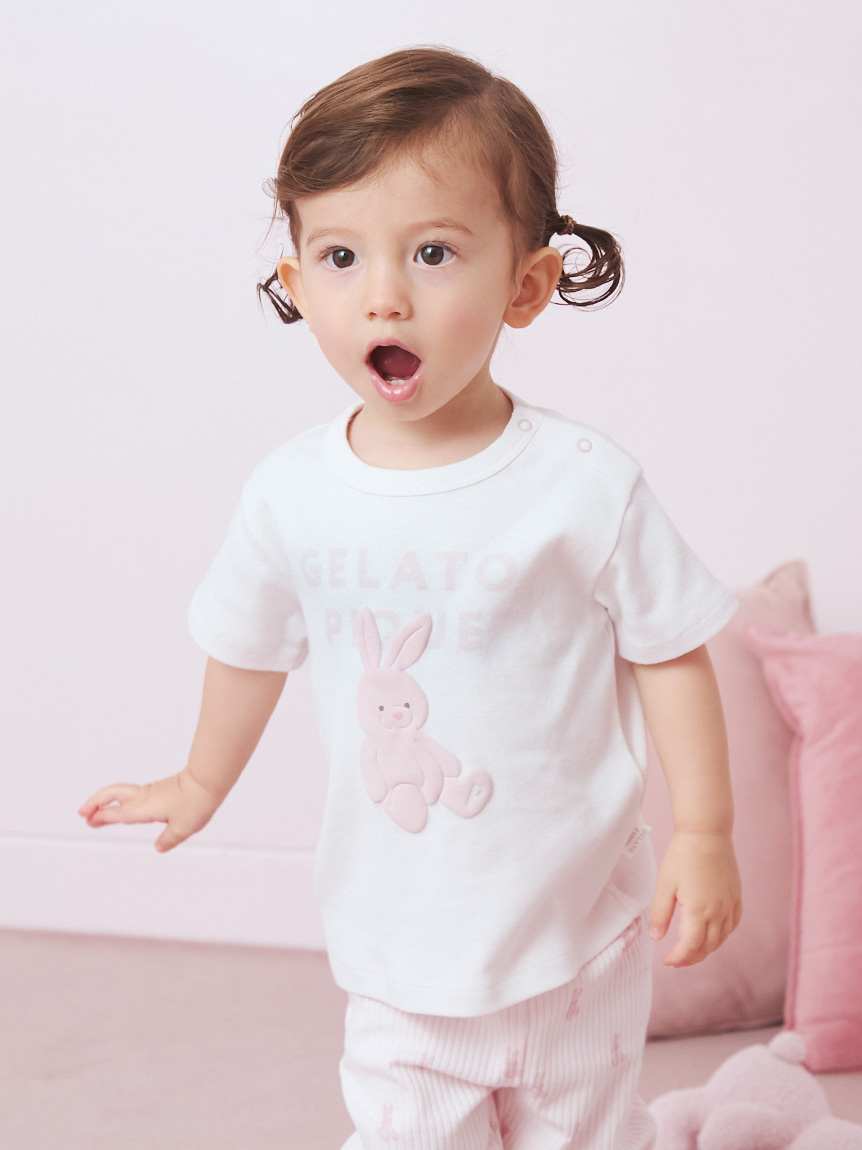 BABY】ぬいぐるみワンポイントTシャツ(カットソー＆Tシャツ)｜ルーム