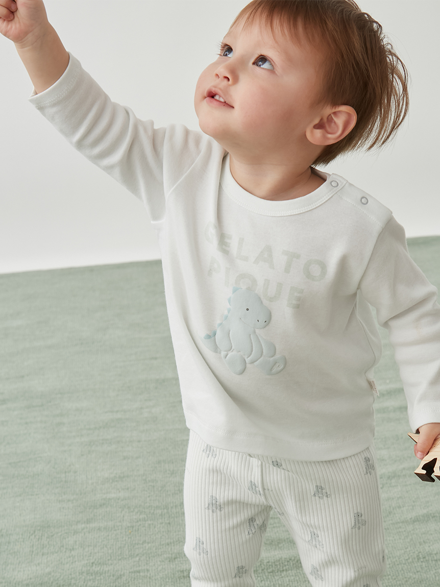 BABY】ぬいぐるみワンポイントロンT(カットソー＆Tシャツ)｜ルーム