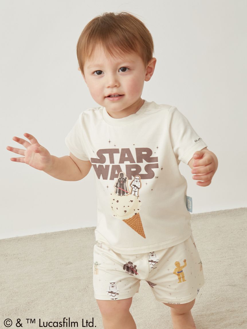 STAR WARS】【ベビー】ワンポイントTシャツ(カットソー＆Tシャツ