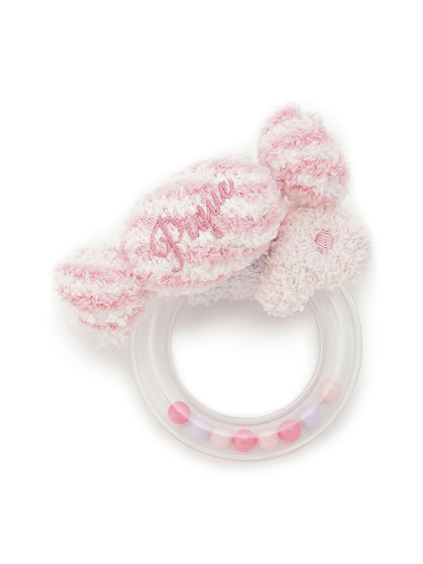 babycocco様 BABY】ベビモコキャンディラトル(ガラガラ)｜ルームウェア