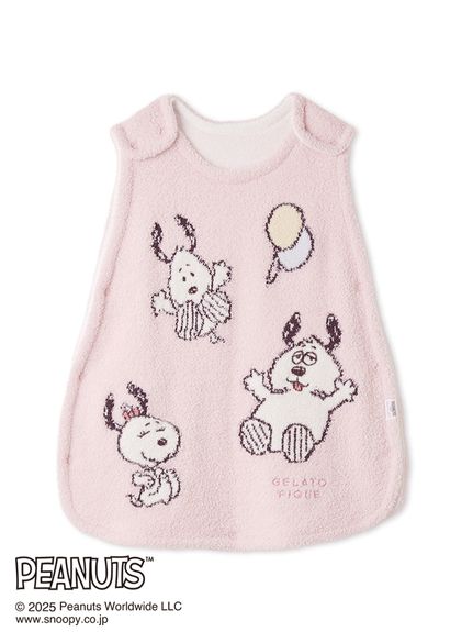 販路限定カラーあり】【PEANUTS PUPPIES】【BABY】ベビモコスリーパー