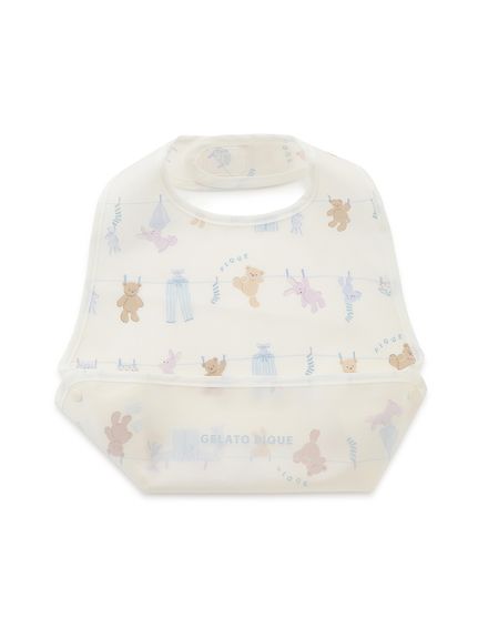 スライム&ジェラートピケ スタイ　ブラック&ホワイト Dick Bruna】【BABY】パイルスタイ(スタイ)｜ルームウェア・パジャマ