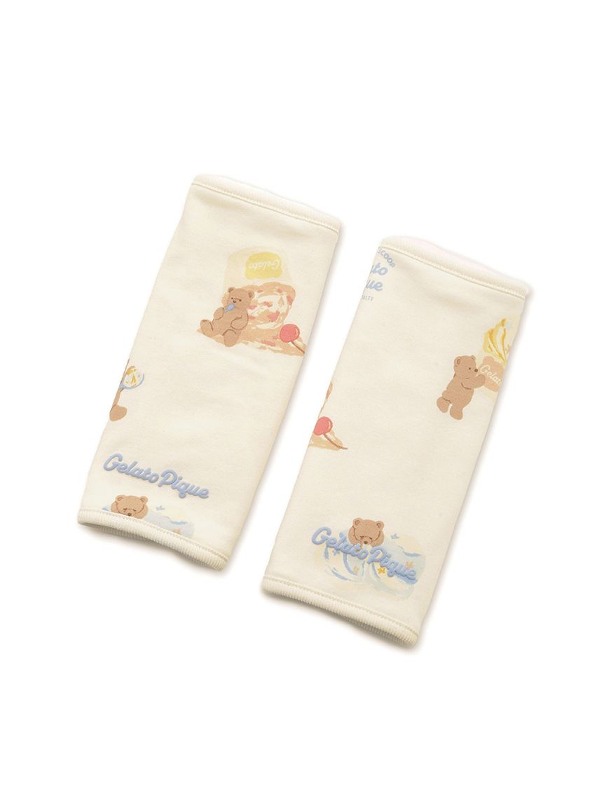 新品未使用！ジェラピケ GELATO PIQUE クマ柄レギンス&アイス柄ワンピ gelato pique（ジェラートピケ） パウダーDOG3柄ジャガードミニ