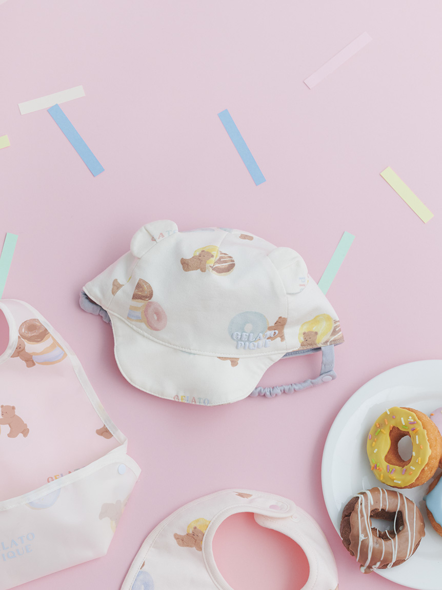 gelato pique ジェラートピケ ベビー baby ドーナツキャップ