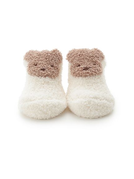 BABY】ベビモコベアジャガードソックス(ソックス)｜ルームウェア