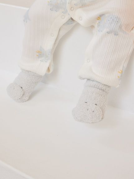 【限定カラーあり】【BABY】パウダーアニマルソックス