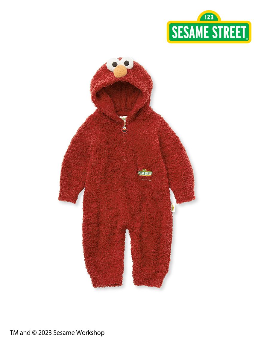 SESAME STREET】【BABY】クッキーモンスターロンパース(ロンパース 