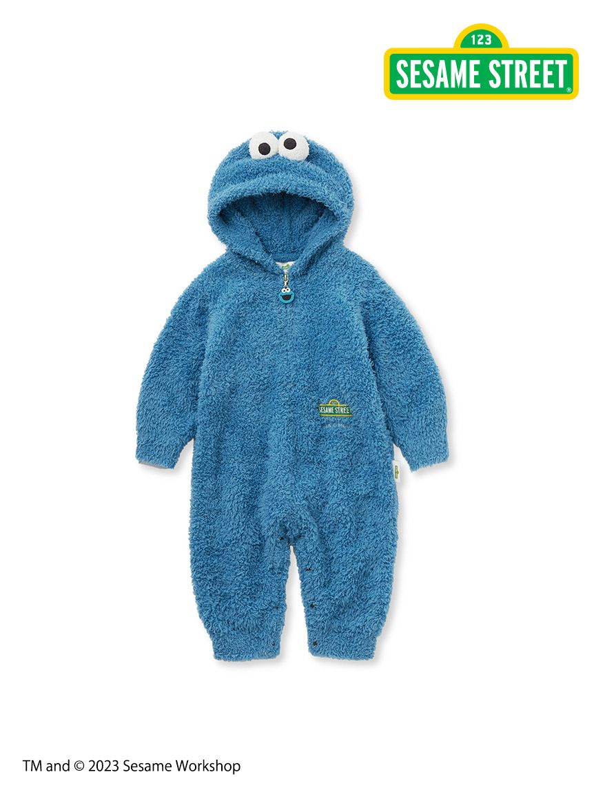 【SESAME STREET】【BABY】クッキーモンスターロンパース