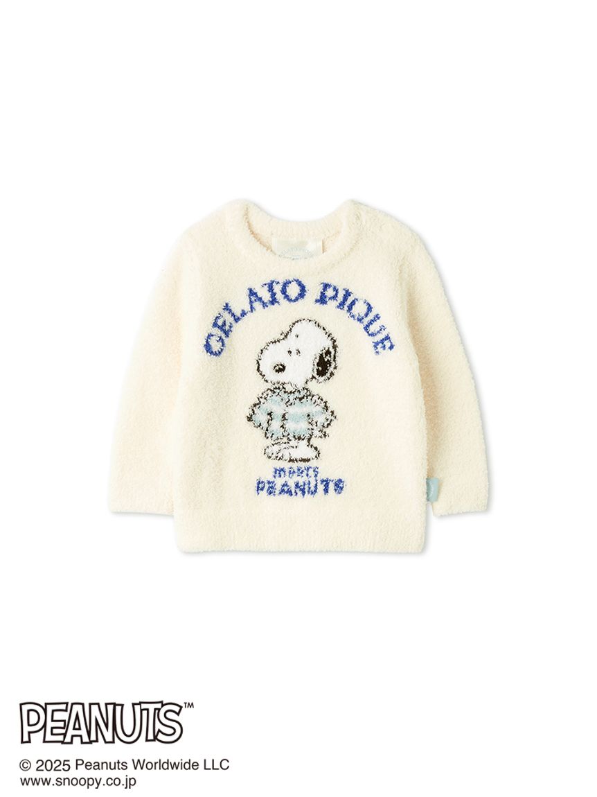 PEANUTS】【BABY】オリジナルアート ジャガードプルオーバー(ニット