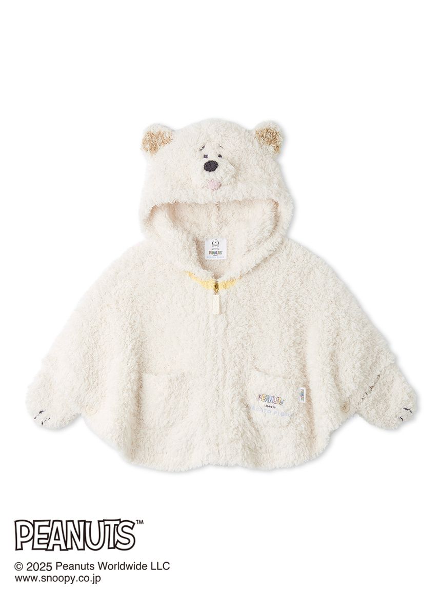 PEANUTS PUPPIES】【BABY】アンディポンチョ(ポンチョ・パーカ