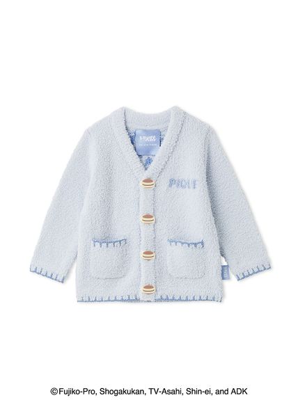 gelato pique ドラえもん ベビモコジャガードカーディガン blu ドラえもん】【ベビー】ベビモコジャガードカーディガン(ポンチョ