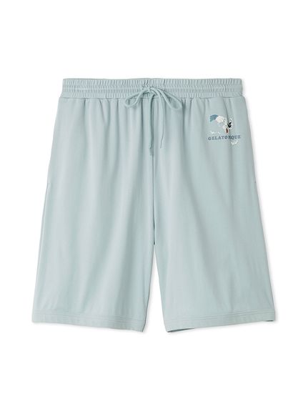 【KOUSUKE SHIMIZU】【HOMME】ワンポイントハーフパンツ