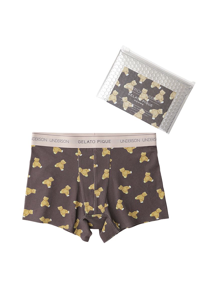 シャドーボクサーフルセット！ UNDERSON UNDERSON】【HOMME】総柄ボクサーパンツ(アンダーウェア