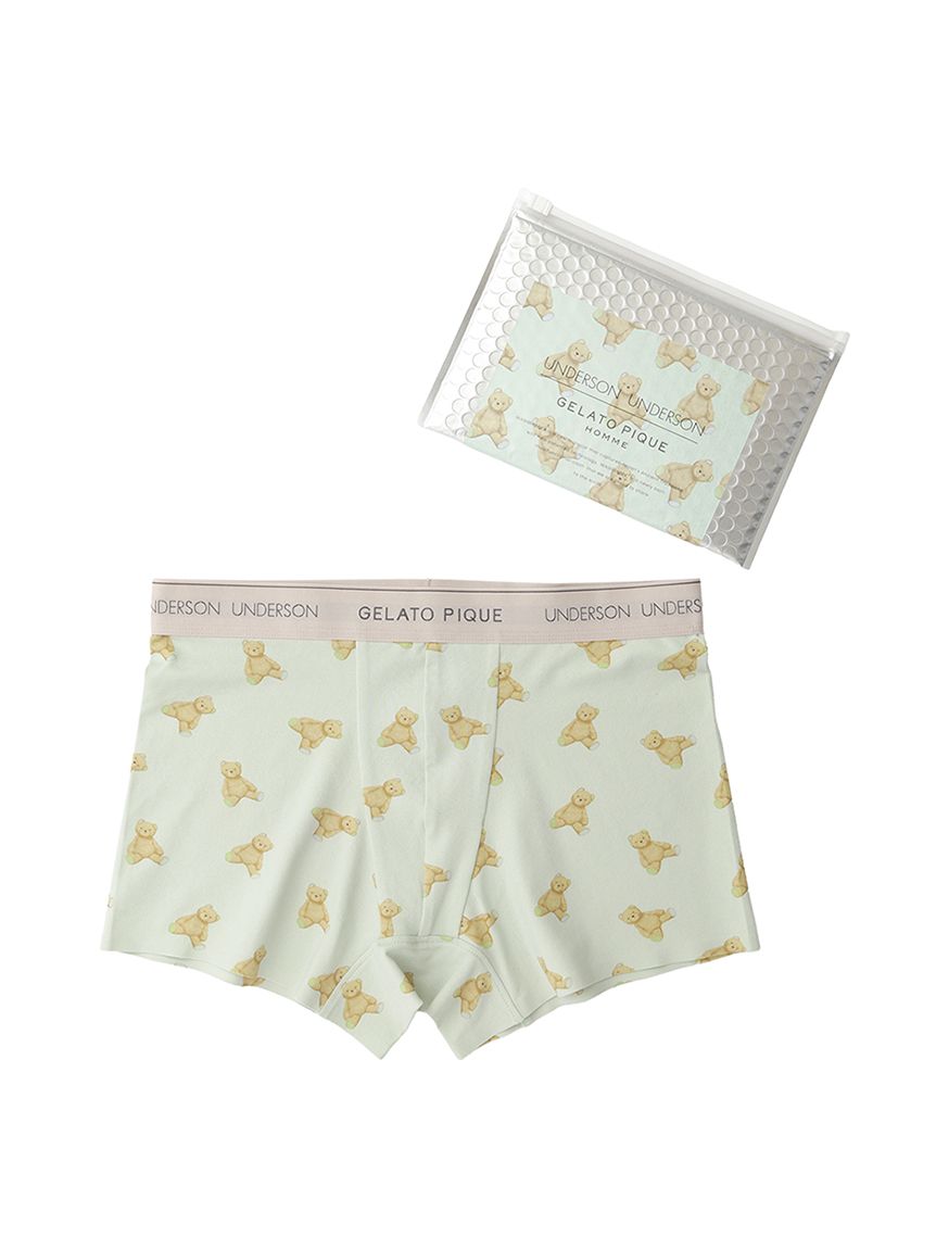 UNDERSON UNDERSON】【HOMME】総柄ボクサーパンツ(アンダーウェア