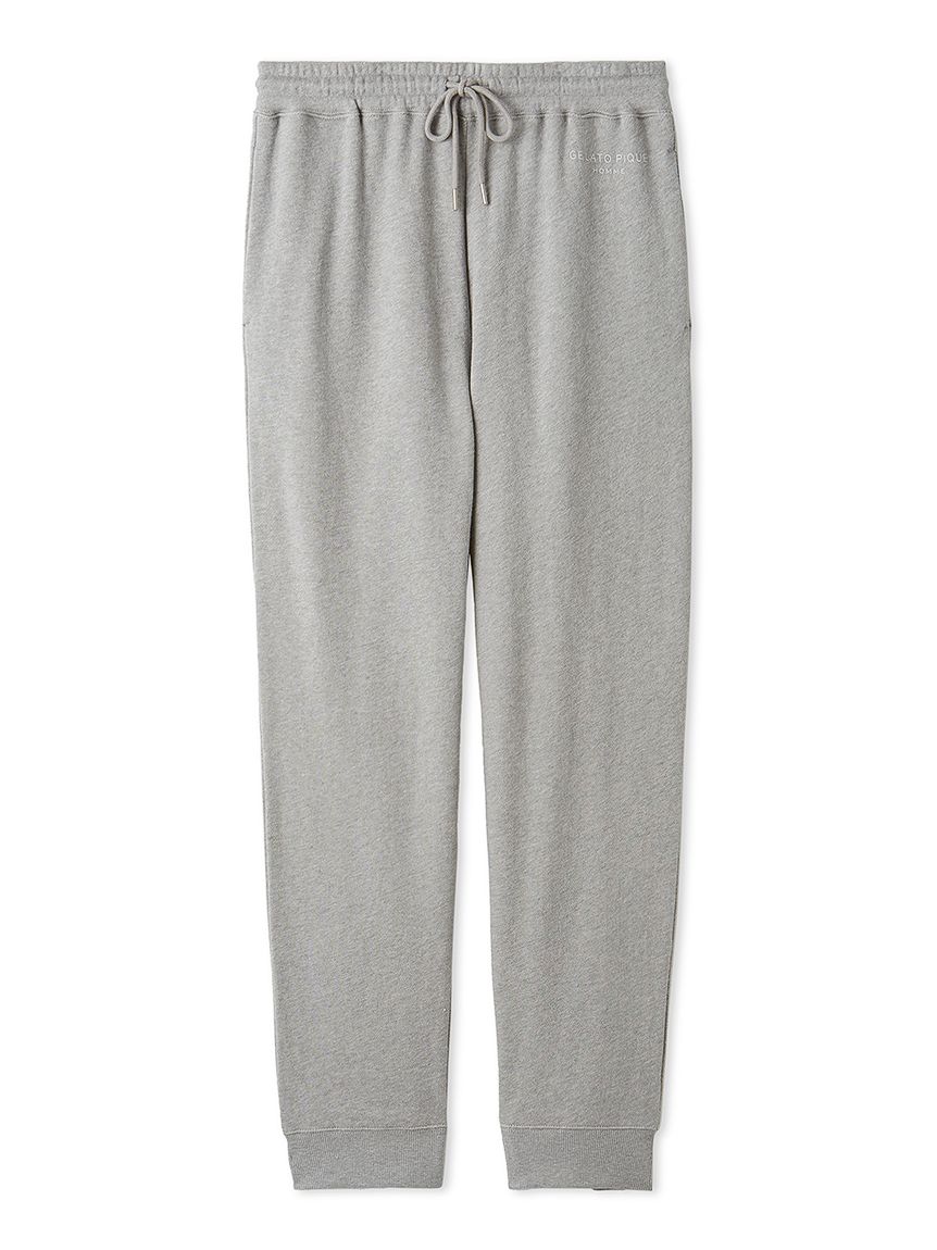 【新品未使用】ジェラピケ　ロングパンツ ONLINE限定】【HOMME】コットン裏毛ロングパンツ(ロングパンツ