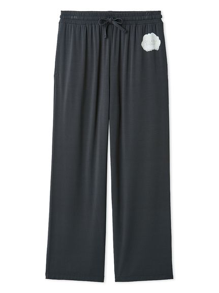 【新品、タグ付き】ジェラートピケ　レーヨンプルオーバー　レーヨンロングパンツ レーヨンロゴロングパンツ(ロングパンツ)｜ルームウェア・パジャマ通販