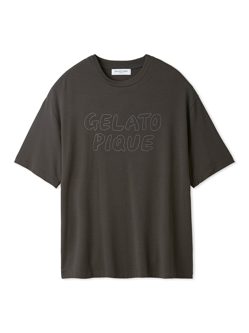 HOMME】レーヨンロゴTシャツ(カットソー・Tシャツ)｜ルームウェア・パジャマ通販のgelatopique（ジェラートピケ）公式サイト