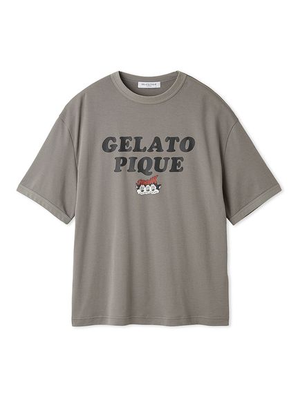 【KOUSUKE SHIMIZU】【HOMME】ワンポイントTシャツ(GRY-M)