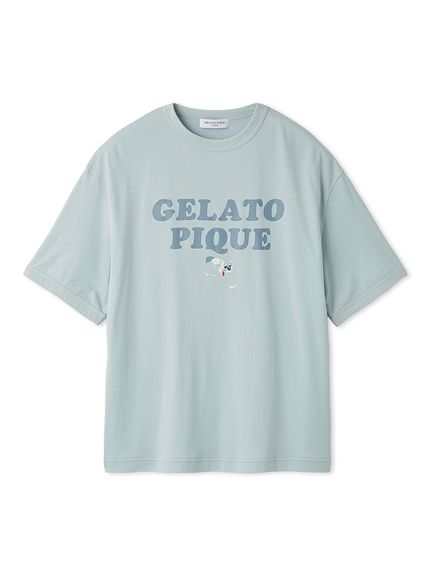 【KOUSUKE SHIMIZU】【HOMME】ワンポイントTシャツ(BLU-M)