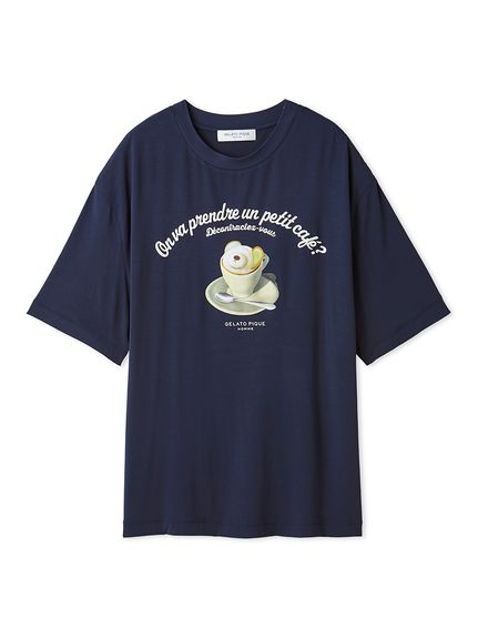 gelato pique フルーツアニマルワンポイントTシャツ すいか　M 新品 最安挑戦！ gelato pique フルーツアニマルワンポイントTシャツ